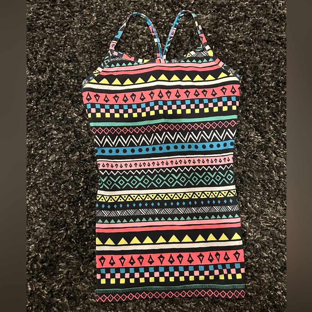 Ivivva by Lululemon Geometric Tank (10G) EUC
